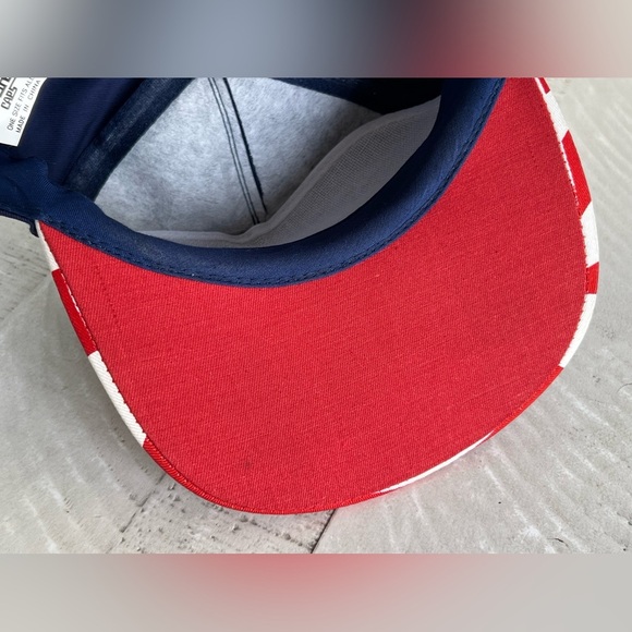 Tractor supply Vintage Red White & Blue Patriotic USA Flag Hat - Picture 9 of 11